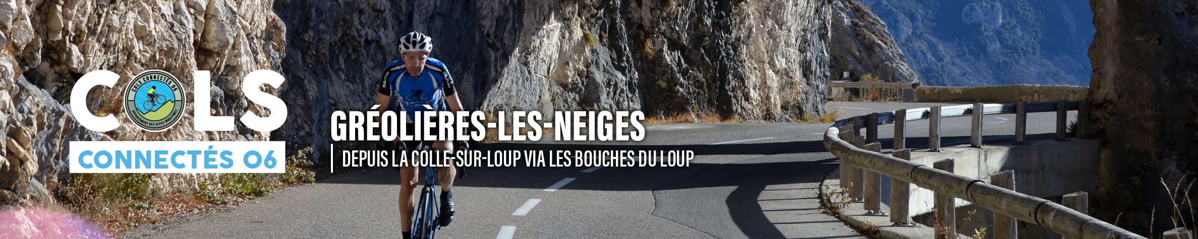Gréolières-les-Neiges depuis La-Colle-sur-Loup