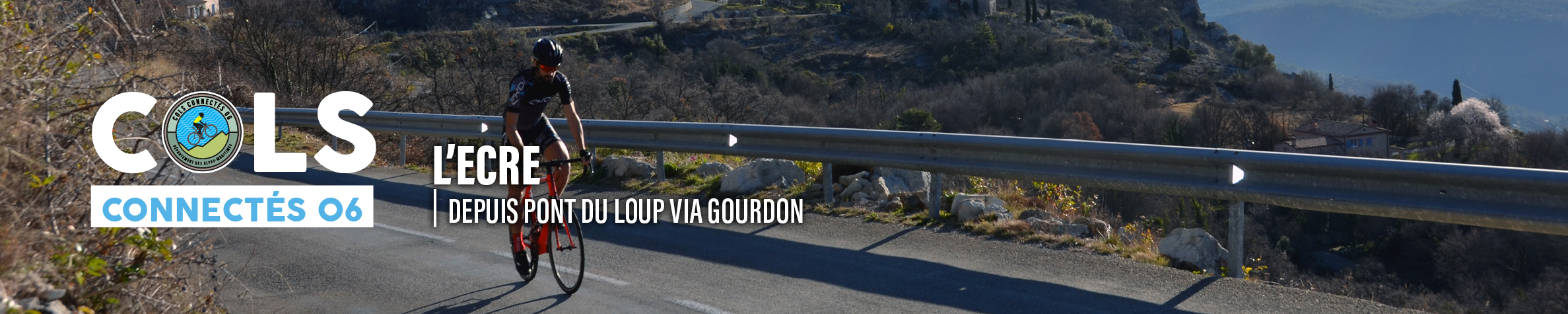 Col de l'Êcre depuis Pont du Loup