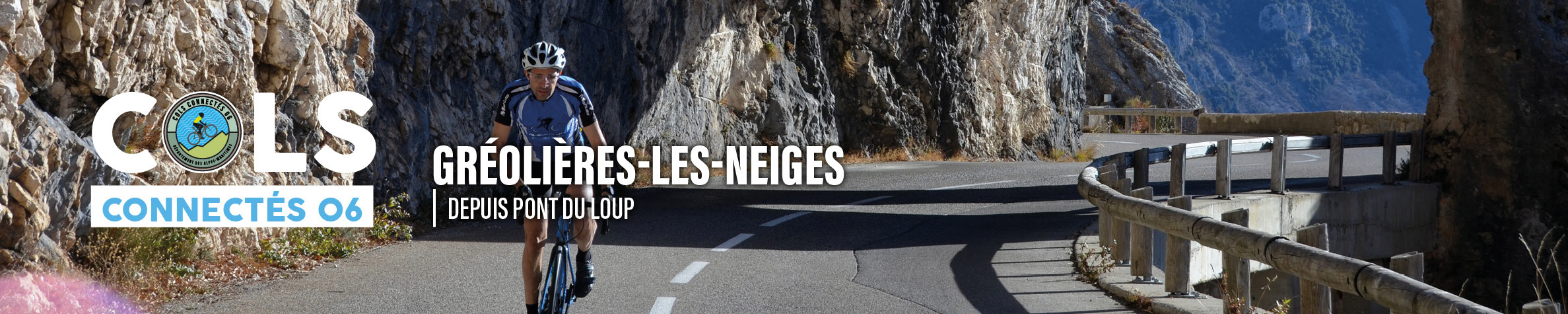 Gréolières-les-Neiges depuis Pont-du-Loup