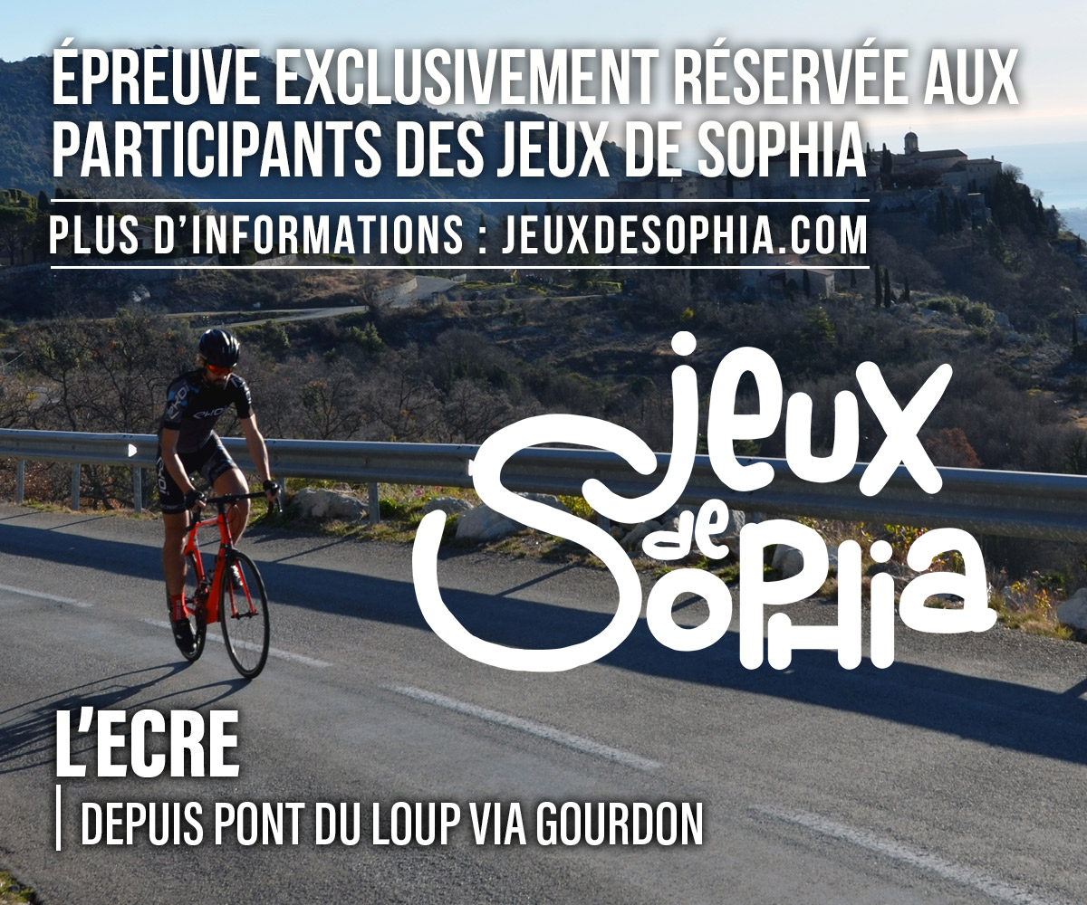 Jeux de Sophia - Col de l'Êcre depuis Pont du Loup